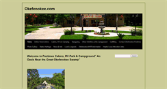 Desktop Screenshot of okefenokee.com