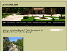 Tablet Screenshot of okefenokee.com